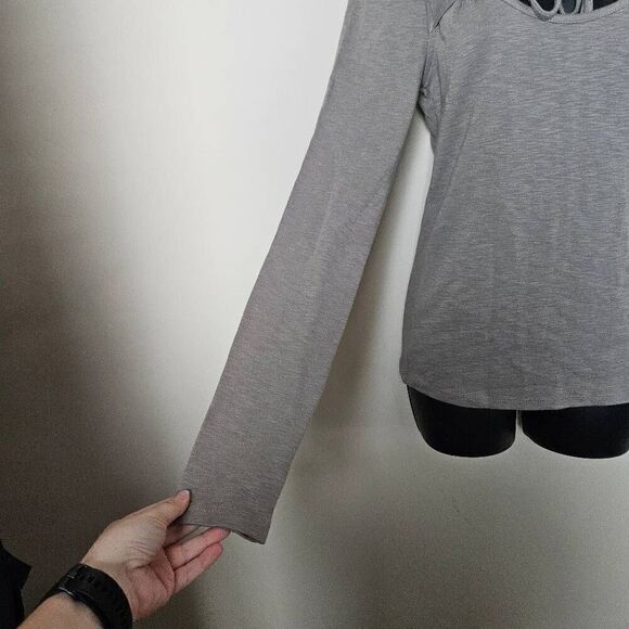 Free People Wrapped Around Your Finger Tie Neck Shirt - Picture 4 of 9